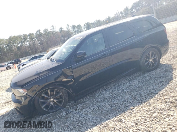 2017 Dodge Durango GT with VIN 1C4RDHDG4HC814082, listed as a Copart auction lot 48418665 with 192,822 mi miles and Salvage Title. Bid and sale history available at DreamBid. Image 1.