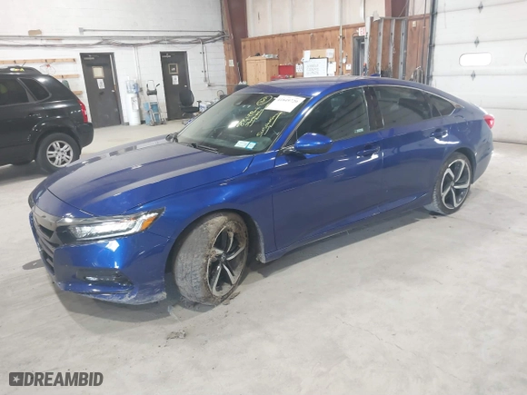 2018 Honda Accord Sedan Sport 1.5T with VIN 1HGCV1F32JA137721, listed as a IAAI auction lot 41849720 with 88,498 mi miles. Bid and sale history available at carsss.com. Image 17.