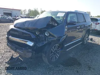2015 Toyota 4Runner Limited with VIN JTEBU5JR3F5243722, listed as a IAAI auction lot 42111387 with 124,608 mi miles and . Bid and sale history available at carsss.com. Image 2.