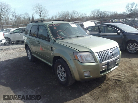 2008 Mercury Mariner с VIN 4M2CU81Z98KJ17423, выставлен на аукционе IAAI как лот 41784122 с пробегом 149 953 миль миль и . История ставок и продаж доступна на DreamBid. Изображение 1.