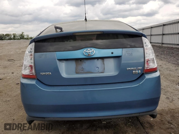 2007 Toyota Prius with VIN JTDKB20U577612441, listed as a Copart auction lot 54551315 with 185,562 mi miles and Salvage Title. Bid and sale history available at DreamBid. Image 6.