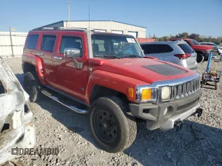 2008 Hummer H3 SUV Luxury with VIN 5GTEN43E988199691, listed as a Copart auction lot 77174584 with 139,259 mi miles and Clean Title. Bid and sale history available at carsss.com. Image 4.