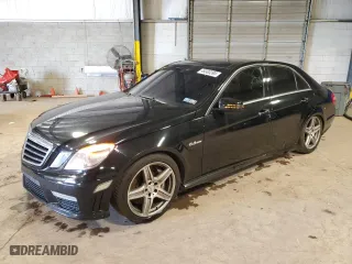 2011 Mercedes-Benz E-Class E 63 AMG with VIN WDDHF7HBXBA418665, listed as a Copart auction lot 49383395 with 68,354 mi miles and Salvage Title. Bid and sale history available at carsss.com. Image 1.