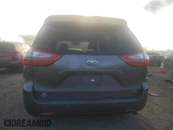 2015 Toyota Sienna XLE with VIN 5TDYK3DC2FS573393, listed as a Copart auction lot 41769415 with 329,692 mi miles and Salvage Title. Bid and sale history available at carsss.com. Image 6.