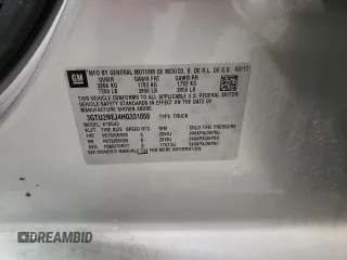 2017 GMC Sierra 1500 SLT z VIN 3GTU2NEJ4HG331858, wystawiony jako Copart lot #53089185 z przebiegiem 33 242 mil mil oraz Szkoda całkowita • Salvage title. Historia ofert i sprzedaży dostępna na DreamBid. Obrazek 14.
