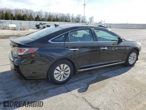 2016 Hyundai Sonata Hybrid SE with VIN KMHE24L10GA038842, listed as a Copart auction lot 48898305 with 85,432 mi miles and Salvage Title. Bid and sale history available at carsss.com. Image 3.