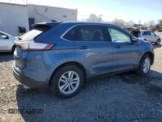 2018 Ford Edge SEL with VIN 2FMPK4J87JBB27599, listed as a Copart auction lot 47425335 with 61,797 mi miles and Salvage Title. Bid and sale history available at carsss.com. Image 3.