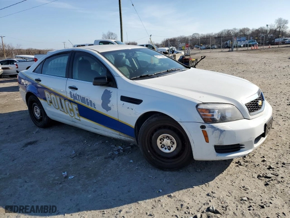 2014 Chevrolet Caprice Police Patrol Vehicle Police with VIN 6G3NS5U37EL961253, listed as a Copart auction lot 81713284 with NaN miles and Clean Title. Bid and sale history available at carsss.com. Image 4.
