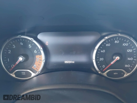 2021 Jeep Renegade Islander with VIN ZACNJDBB4MPN14004, listed as a IAAI auction lot 42062309 with 56,234 mi miles and . Bid and sale history available at DreamBid. Image 7.