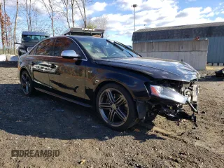 2013 Audi S4 Premium Plus with VIN WAUBGAFL1DA178511, listed as a Copart auction lot 80038854 with 167,860 mi miles and Salvage Title. Bid and sale history available at carsss.com. Image 4.