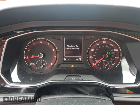 2019 Volkswagen Jetta S with VIN 3VWC57BUXKM110655, listed as a Copart auction lot 59193205 with 55,778 mi miles and Salvage title. Bid and sale history available at DreamBid. Image 9.