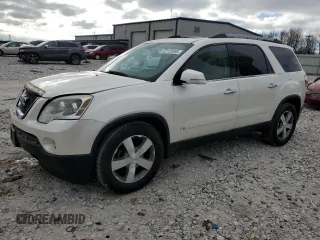 2010 GMC Acadia SLT1 with VIN 1GKLVMED1AJ179103, listed as a Copart auction lot 52139395 with 156,944 mi miles and Clean Title. Bid and sale history available at carsss.com. Image 1.