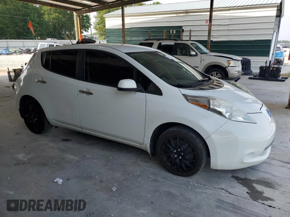 2013 Nissan LEAF SL with VIN 1N4AZ0CP8DC422580, listed as a Copart auction lot 62541685 with 109,264 mi miles and Clean title. Bid and sale history available at DreamBid. Image 4.