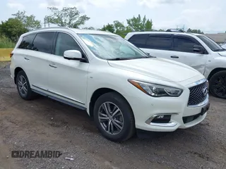 2020 Infiniti QX60 Luxe with VIN 5N1DL0MM2LC506031, listed as a IAAI auction lot 42701561 with 31,424 mi miles and . Bid and sale history available at DreamBid. Image 1.