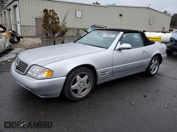 1999 Mercedes-Benz SL 500 z VIN WDBFA68F6XF187124, wystawiony jako Copart lot #47209235 z przebiegiem 92 346 mil mil oraz Czysty tytuł • Clean title. Historia ofert i sprzedaży dostępna na DreamBid. Obrazek 1.