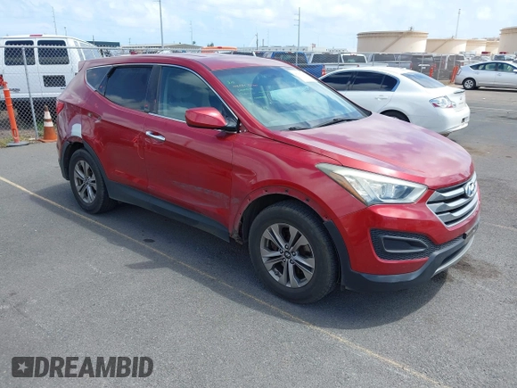 2016 Hyundai Santa Fe z VIN 5XYZT3LB3GG348215, wystawiony jako IAAI lot #41917143 z przebiegiem 121 873 mil mil oraz . Historia ofert i sprzedaży dostępna na DreamBid. Obrazek 1.