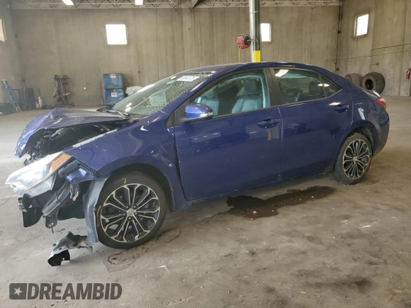 2014 Toyota Corolla L z VIN 5YFBURHE4EP171655, wystawiony jako Copart lot #65644175 z przebiegiem 149 077 mil mil oraz Szkoda całkowita • Salvage title. Historia ofert i sprzedaży dostępna na DreamBid. Obrazek 1.