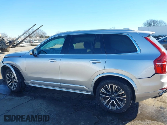 2020 Volvo XC90 Momentum with VIN YV4102PK5L1544268, listed as a IAAI auction lot 41323921 with 55,474 mi miles. Bid and sale history available at carsss.com. Image 14.
