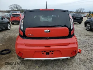 2017 Kia Soul + with VIN KNDJP3A57H7436343, listed as a Copart auction lot 51953715 with 56,532 mi miles and Clean Title. Bid and sale history available at carsss.com. Image 6.