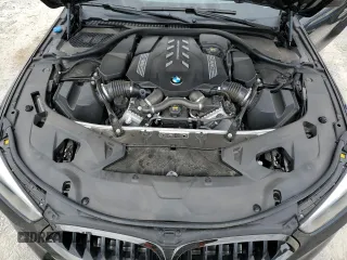 2022 BMW 8 Series M850i xDrive with VIN WBABC4C04NCJ45659, listed as a Copart auction lot 64786713 with 18,091 mi miles. Bid and sale history available at carsss.com. Image 11.