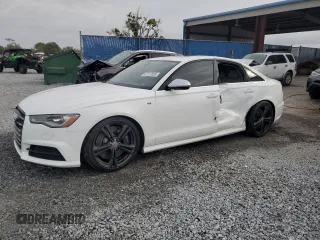 2016 Audi S6 Premium Plus with VIN WAUF2AFC1GN109153, listed as a Copart auction lot 47727035 with 109,743 mi miles and Salvage Title. Bid and sale history available at carsss.com. Image 1.