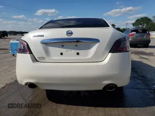 2014 Nissan Maxima S with VIN 1N4AA5AP9EC485809, listed as a Copart auction lot 58154995 with 174,201 mi miles and Non repairable. Bid and sale history available at DreamBid. Image 6.