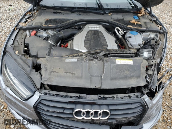 2017 Audi A7 Premium Plus with VIN WAUW2AFC3HN080949, listed as a Copart auction lot 37502504 with 76,478 mi miles. Bid and sale history available at carsss.com. Image 12.