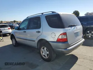 1999 Mercedes-Benz M-Class with VIN 4JGAB54E6XA117647, listed as a Copart auction lot 77284714 with 124,150 mi miles and Clean Title. Bid and sale history available at carsss.com. Image 2.