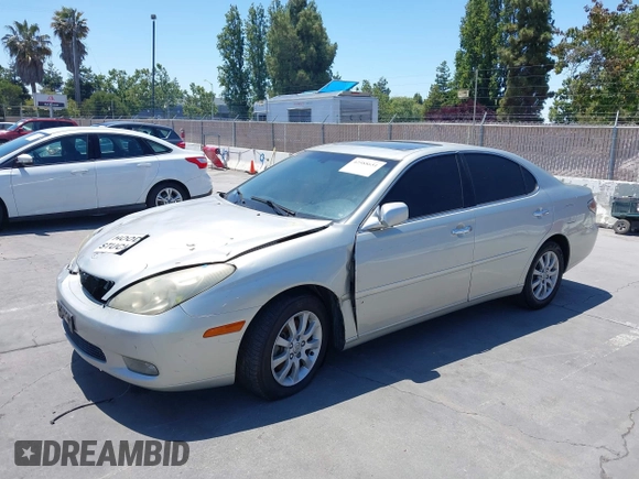 2004 Lexus ES 350 z VIN JTHBA30G045004593, wystawiony jako IAAI lot #42588651 z przebiegiem 102 044 mil mil oraz . Historia ofert i sprzedaży dostępna na DreamBid. Obrazek 2.