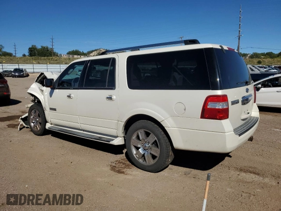 2008 Ford Expedition EL Limited with VIN 1FMFK20558LA02098, listed as a Copart auction lot 73249524 with 166,869 mi miles and Non Repairable. Bid and sale history available at carsss.com. Image 2.