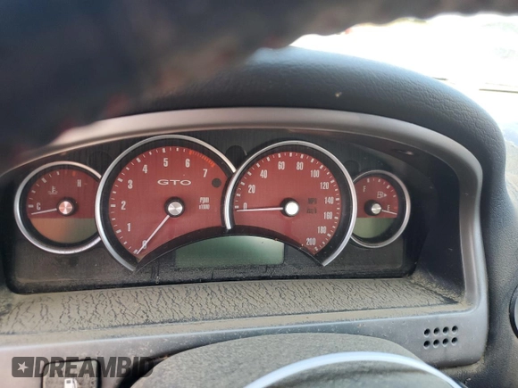 2004 Pontiac GTO with VIN 6G2VX12G94L239611, listed as a Copart auction lot 77992684 with Not Provided miles and Salvage Title. Bid and sale history available at DreamBid. Image 9.