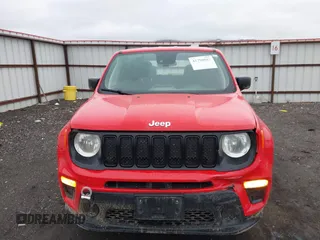 2021 Jeep Renegade Upland Edition with VIN ZACNJDAB8MPM65066, listed as a IAAI auction lot 41798043 with 55,247 mi miles. Bid and sale history available at carsss.com. Image 12.