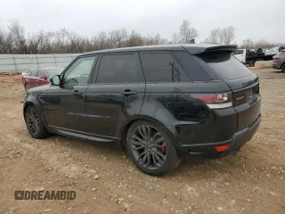 2016 Land Rover Range Rover Sport HSE with VIN SALWS2PF1GA593648, listed as a Copart auction lot 47651635 with 79,422 mi miles and Clean title. Bid and sale history available at DreamBid. Image 2.