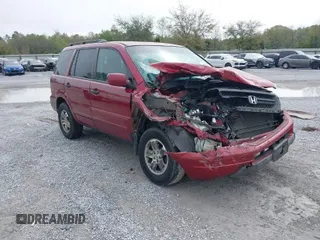 2003 Honda Pilot EX with VIN 2HKYF18593H523824, listed as a IAAI auction lot 41933540 with 159,935 mi miles and . Bid and sale history available at DreamBid. Image 1.