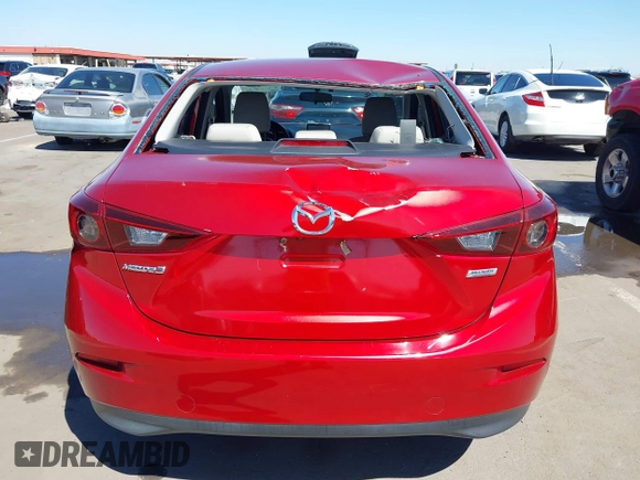 2016 Mazda Mazda3 i Sport with VIN JM1BM1U71G1345696, listed as a IAAI auction lot 41845701 with 141,646 mi miles. Bid and sale history available at carsss.com. Image 16.