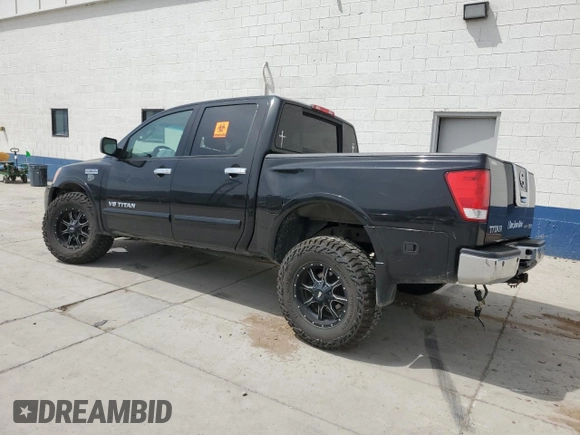 2009 Nissan Titan LE with VIN 1N6BA07C59N314908, listed as a Copart auction lot 58849325 with Not provided miles and Salvage title. Bid and sale history available at DreamBid. Image 2.