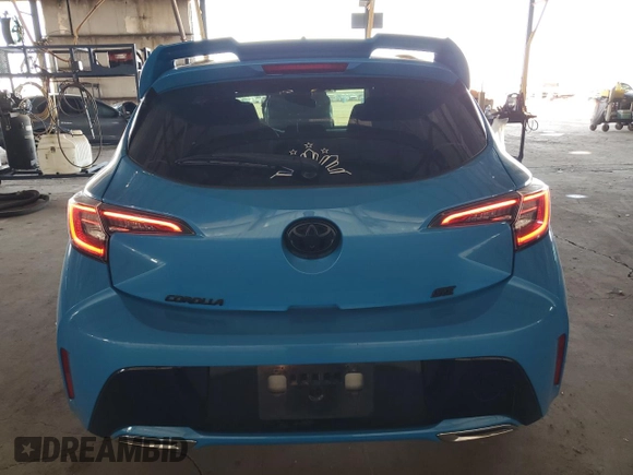2019 Toyota Corolla Hatchback SE with VIN JTNK4RBE7K3051180, listed as a Copart auction lot 73457344 with 95,921 mi miles and Salvage Title. Bid and sale history available at carsss.com. Image 6.