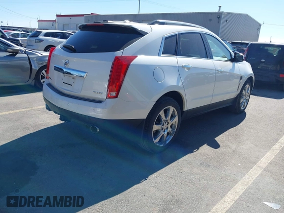 2011 Cadillac SRX Turbo Premium Collection with VIN 3GYFNKE68BS532056, listed as a IAAI auction lot 42447059 with 104,969 mi miles and . Bid and sale history available at DreamBid. Image 4.