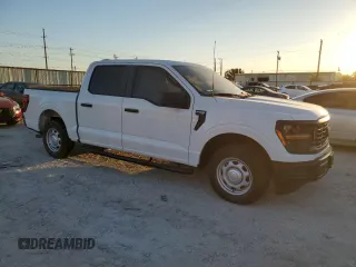 2024 Ford F-150 z VIN 1FTEW1KP8RKD04439, wystawiony jako Copart lot #73513144 z przebiegiem Nie podano mil oraz Czysty tytuł • Clean title. Historia ofert i sprzedaży dostępna na DreamBid. Obrazek 4.