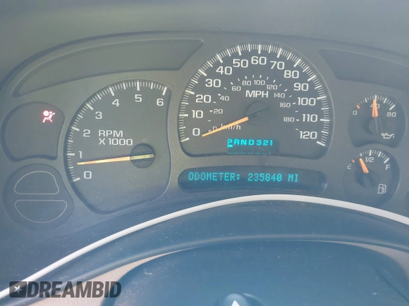 2003 Chevrolet Suburban LT z VIN 1GNEC16Z13J216552, wystawiony jako IAAI lot #40193670 z przebiegiem 235 840 mil mil oraz . Historia ofert i sprzedaży dostępna na DreamBid. Obrazek 7.