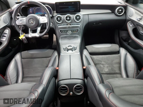 2021 Mercedes-Benz C 43 AMG with VIN W1KWF6EB9MR616681, listed as a Copart auction lot 66901253 with 40,668 mi miles and . Bid and sale history available at DreamBid. Image 8.