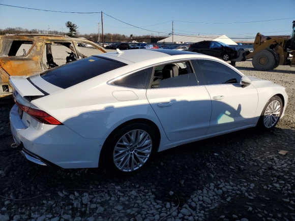 2019 Audi A7 Premium Plus with VIN WAUR2AF24KN100878, listed as a Copart auction lot 78816743 with 48,178 mi miles and Salvage Title. Bid and sale history available at carsss.com. Image 3.