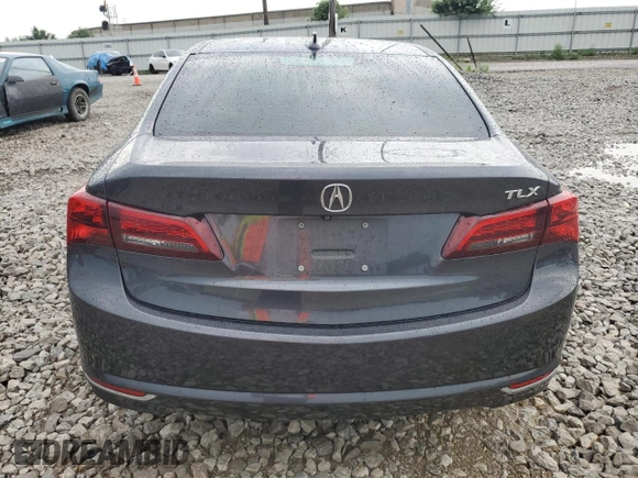 2015 Acura TLX Technology with VIN 19UUB2F50FA022336, listed as a Copart auction lot 63261685 with 86,465 mi miles and Salvage title. Bid and sale history available at DreamBid. Image 6.