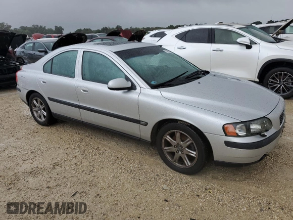 2003 Volvo S60 2.4L with VIN YV1RS61T532243853, listed as a Copart auction lot 73828484 with 0 mi miles and Non Repairable. Bid and sale history available at carsss.com. Image 4.