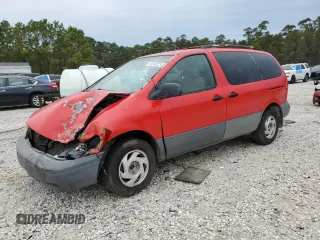 2002 Toyota Sienna LE with VIN 4T3ZF13C52U448931, listed as a Copart auction lot 87849225 with 320,841 mi miles and Salvage Title. Bid and sale history available at carsss.com. Image 1.