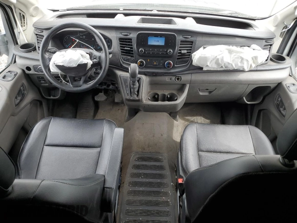 2023 Ford Transit Cargo with VIN 1FTBR1C84PKA17131, listed as a Copart auction lot 54901755 with 85,188 mi miles and Salvage title. Bid and sale history available at DreamBid. Image 8.