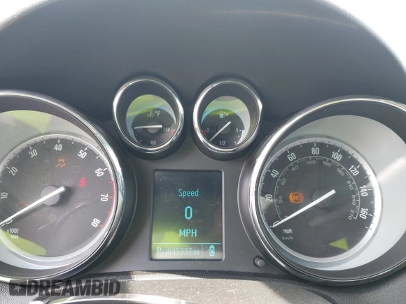 2015 Buick Verano Group with VIN 1G4PS5SK2F4214599, listed as a IAAI auction lot 42174176 with 39,337 mi miles and . Bid and sale history available at DreamBid. Image 7.