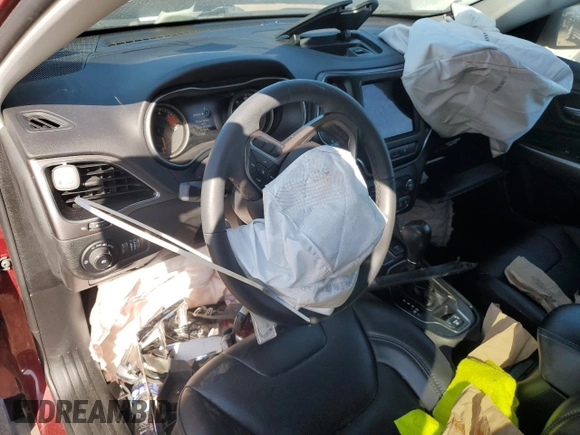 2021 Jeep Cherokee Latitude Lux with VIN 1C4PJMMX3MD232777, listed as a Copart auction lot 56071955 with 56,594 mi miles and Salvage title. Bid and sale history available at DreamBid. Image 8.