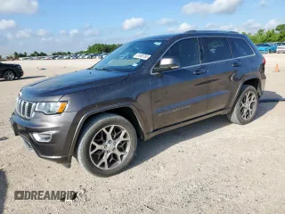 2018 Jeep Grand Cherokee Limited with VIN 1C4RJEBGXJC281333, listed as a Copart auction lot 61660785 with 85,747 mi miles and Salvage title. Bid and sale history available at DreamBid. Image 1.