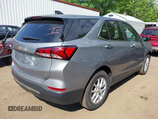 2024 Chevrolet Equinox LT with VIN 3GNAXKEG5RL334386, listed as a IAAI auction lot 42222344 with 11,826 mi miles and . Bid and sale history available at DreamBid. Image 4.